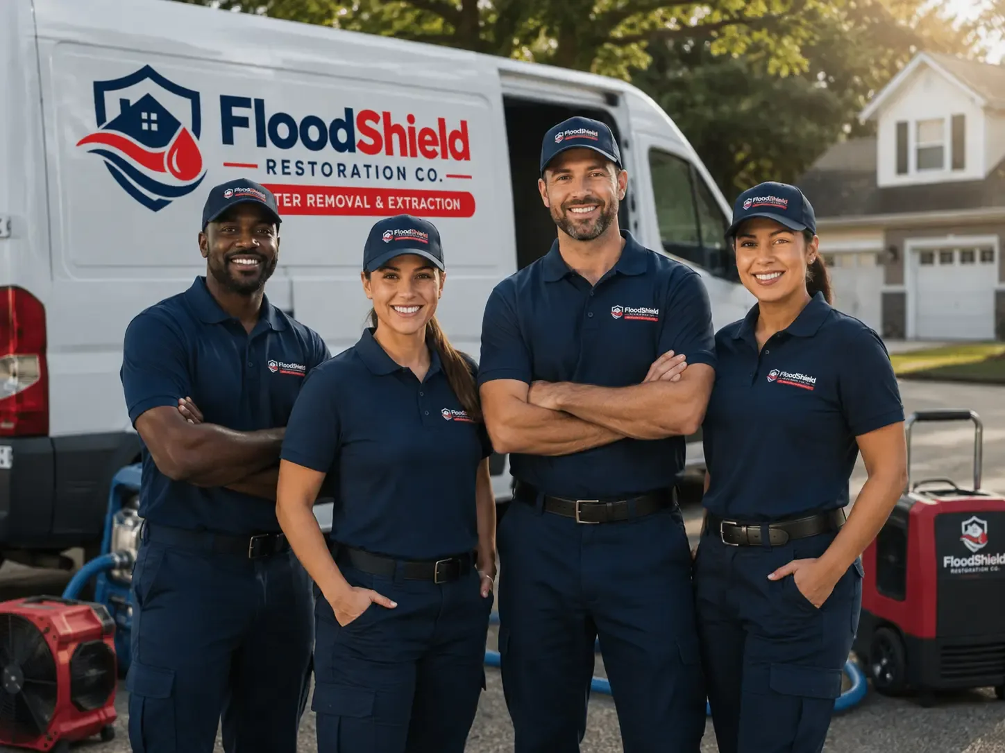 Flood Damage Restoration company in Deville, LA