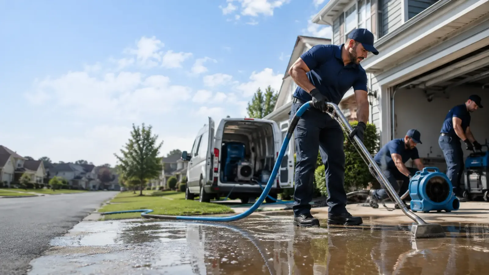 Flood Damage Restoration in Deville, LA